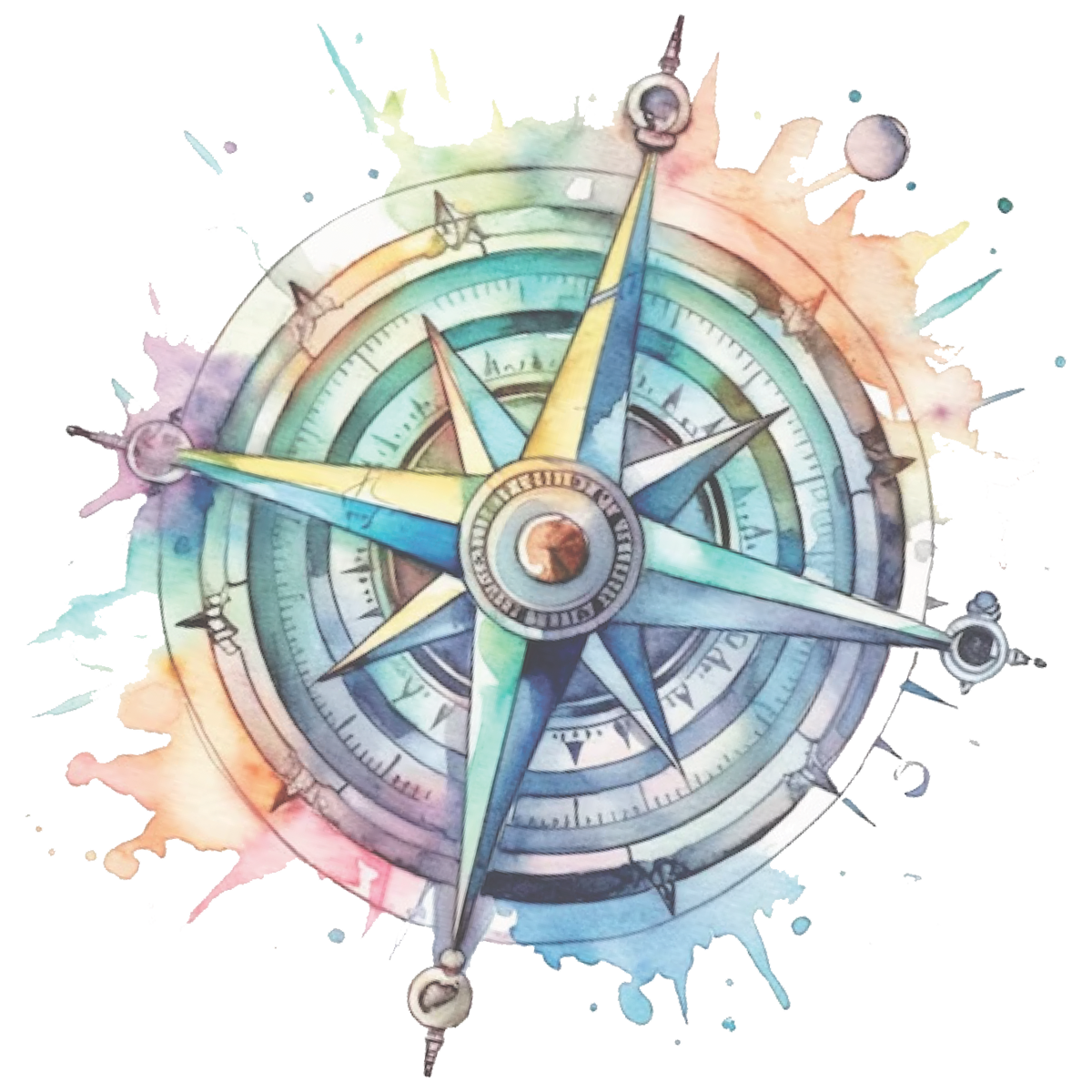 Compass Illustration